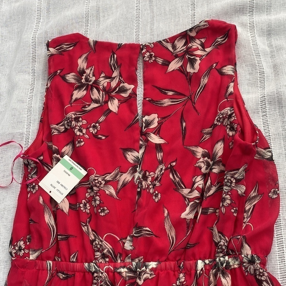 Taylor NWT Hot Pink Maxi Dress, size 8. - Picture 13 of 17